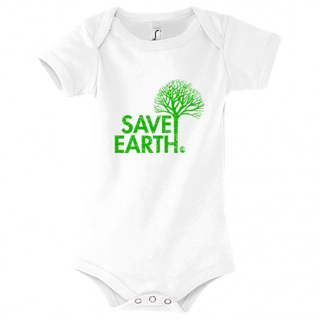 Body bébé "Save Earth"
