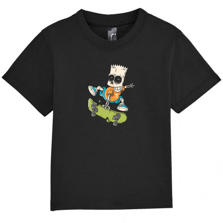 T-shirt bébé "Simpskull Skate"
