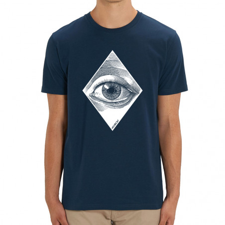 T-shirt homme coton bio "Eye"