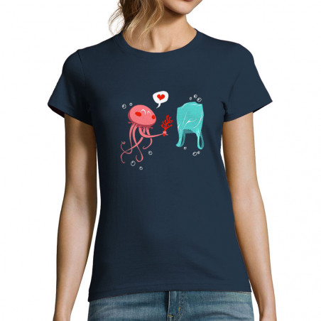 T-shirt femme "Méduse"