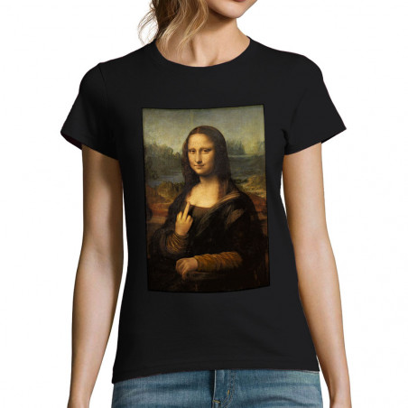 T-shirt femme "Mona Lisa Fuck"
