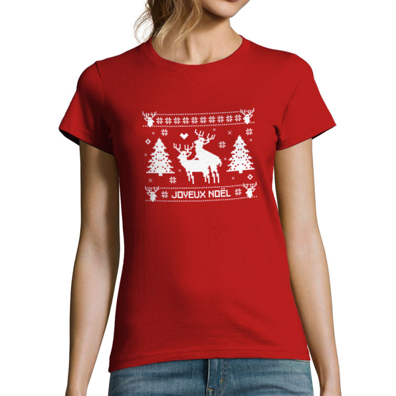 T-shirt femme Joyeux Noël