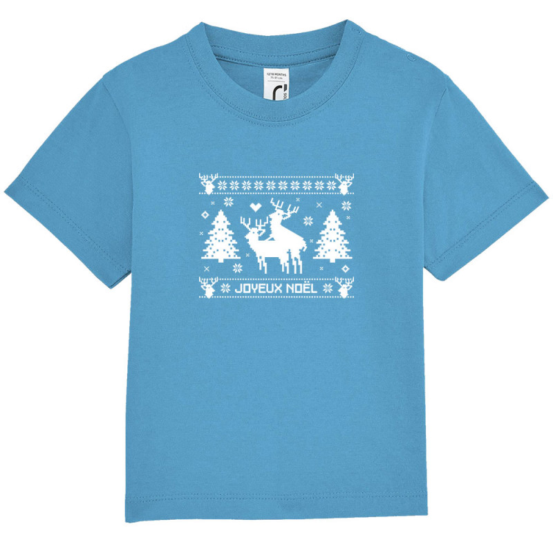 Tee-shirt bébé "Joyeux Noël"