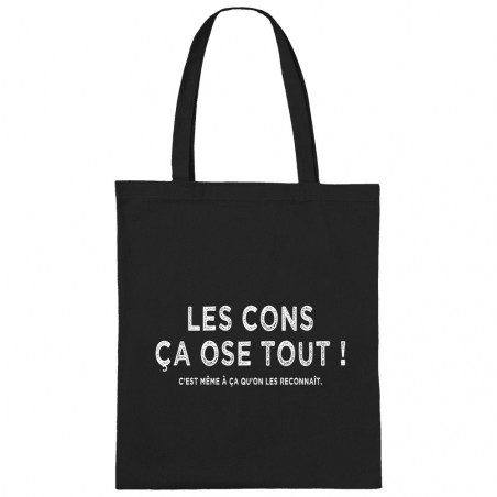 Sac shopping en toile "Les...