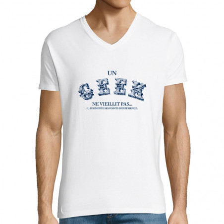 T-shirt homme col V "Un...