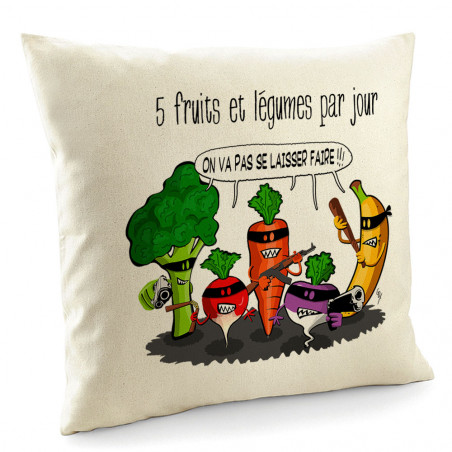 Coussin "5 fruits et...