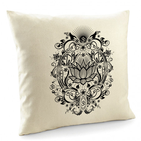 Coussin "Lotus Blossom"