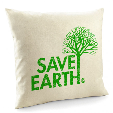 Coussin "Save Earth"