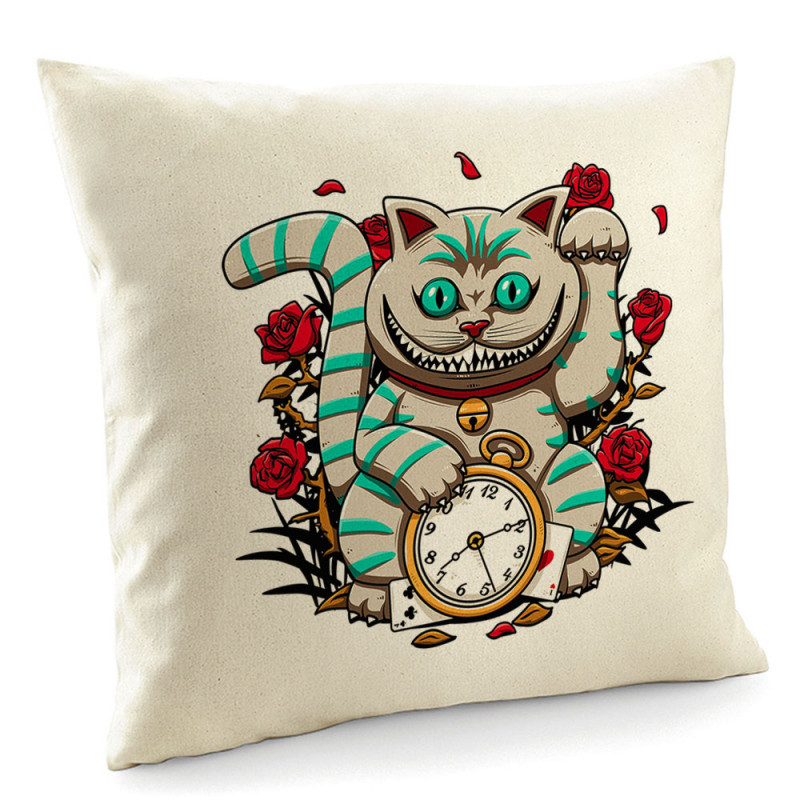 Coussin naturel Lucky Alice Cat (Le Duc,Animaux,Chats)