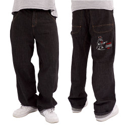 Baggy denim noir Let There Beer Rock (Gondrax,Alcool,Rock & Punk,Humour)
