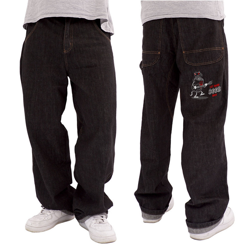Baggy denim noir Let There Beer Rock (Gondrax,Alcool,Rock & Punk,Humour)