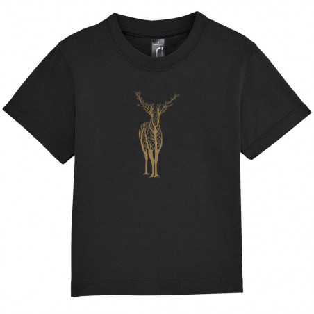 T-shirt bébé "Deer Trees"