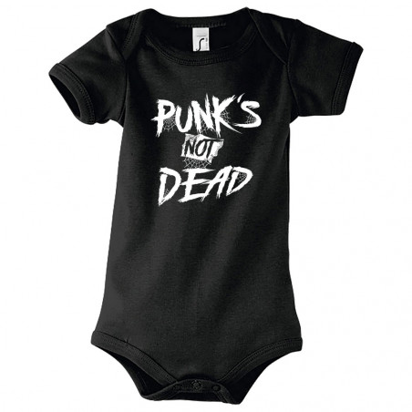 Body bébé "Punks Not Dead Web"