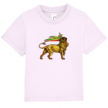 T-shirt bébé "Rasta Lion"