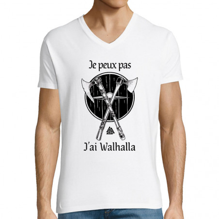 T-shirt homme col V "J'ai...