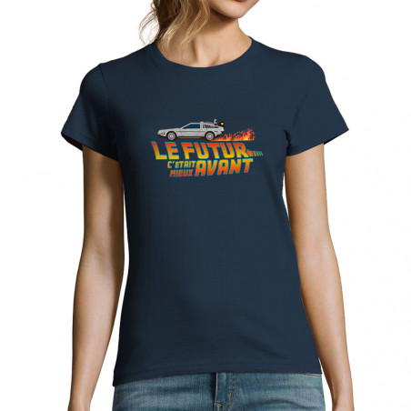 T-shirt femme "Le futur...