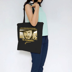 Sac shopping en toile noir Toi tu creuses (Films/Séries)