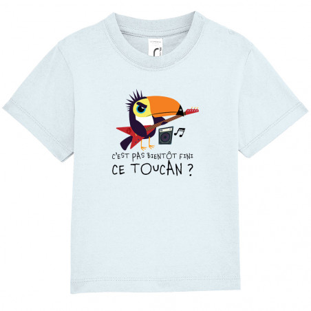 T-shirt bébé "Fini ce toucan"