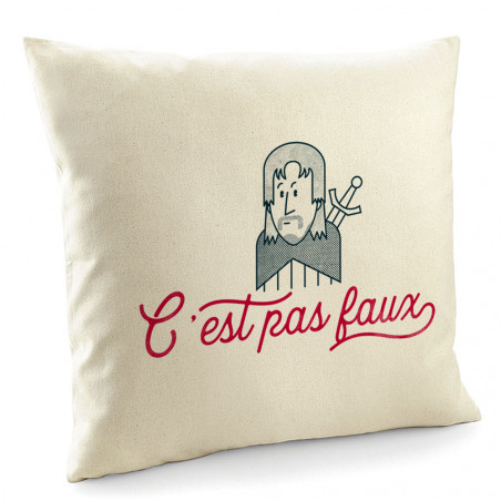 Coussin "C'est pas faux"