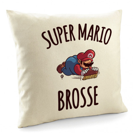 Coussin "Super Mario brosse"