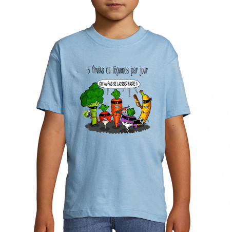T-shirt enfant "5 fruits et...
