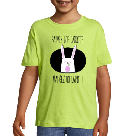T-shirt enfant "Sauvez une...
