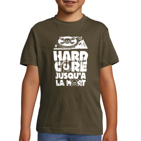 Tee-shirt enfant "Hardcore...
