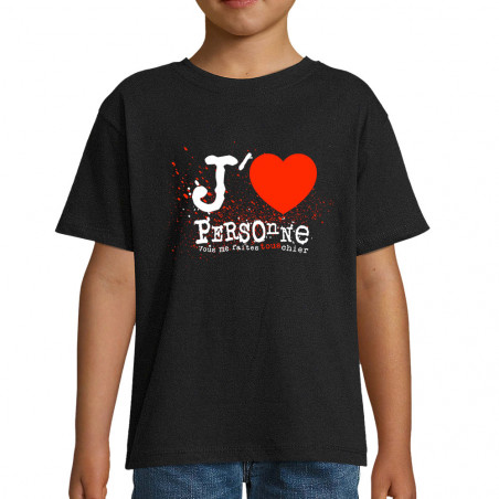 Tee-shirt enfant "J'aime...