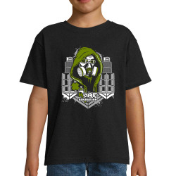 T-shirt enfant noir Kore Generation (E Cone,teufeur)