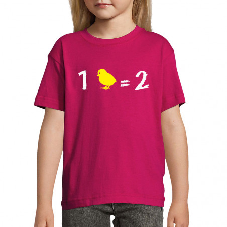 T-shirt enfant "1 poussin...