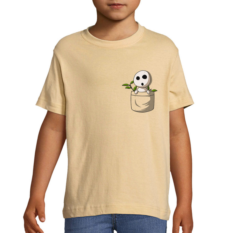 T-shirt enfant sable Kondamas Pocket (Le Duc,Films/Séries,Manga Kawaï japan)