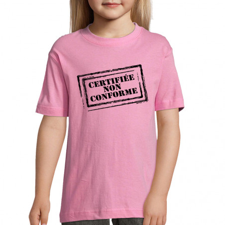 T-shirt enfant "Certifiée...
