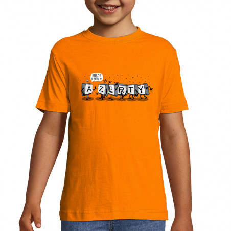 T-shirt enfant "Azerty"