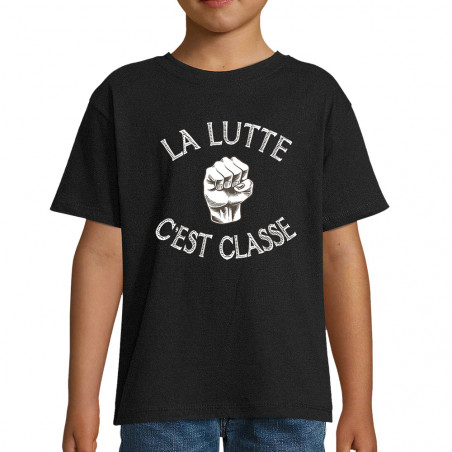 T-shirt enfant "La lutte...