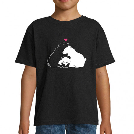 T-shirt enfant "Panda Family"