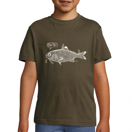 Tee-shirt enfant "M'en fish"