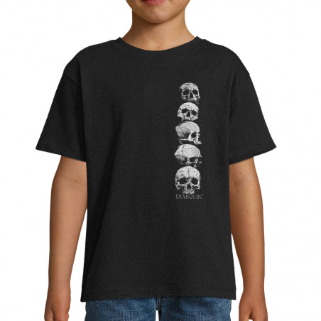Tee-shirt enfant "Five Skulls"