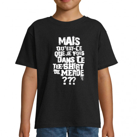 T-shirt enfant "Mais...