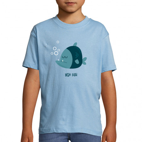 Tee-shirt enfant "M'en fish...