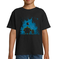 T-shirt enfant noir Hulk Father (Trabe,Humour,Films/Séries,Star Wars)
