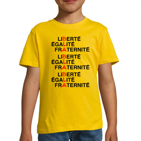 T-shirt enfant "BLA BLA BLA"