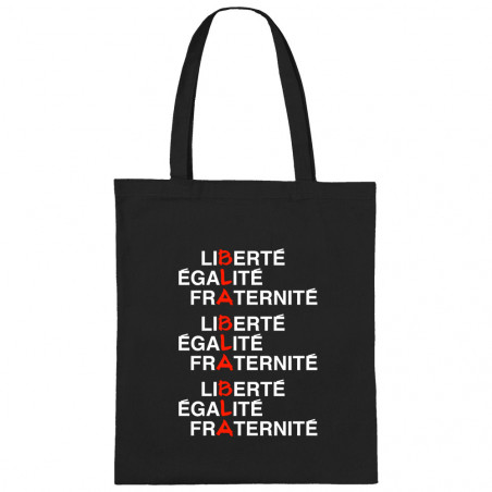 Sac shopping en toile "BLA...