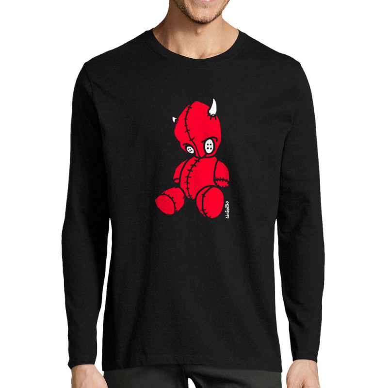 T-shirt homme manches longues noir Diabolik - Puppet (Diabolik)