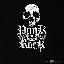T-shirt homme manches longues Punk Rock Never Ends