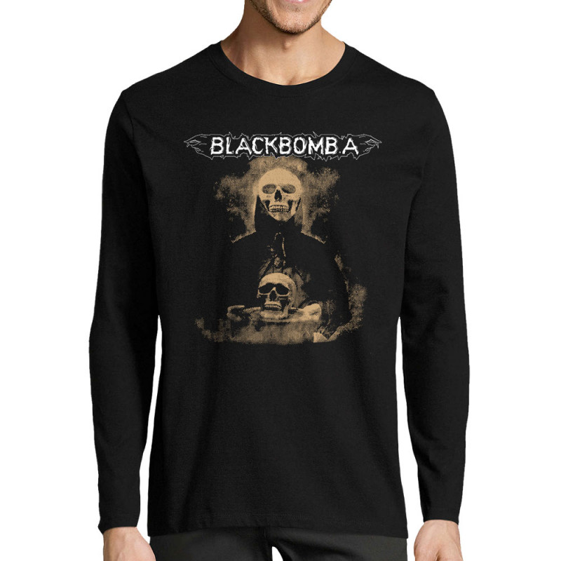 T-shirt homme manches longues noir Black Bomb A - Enemies Of The State (Black Bomb A)
