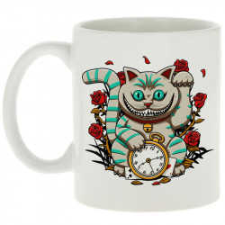 Mug blanc Lucky Alice Cat (Le Duc,Animaux,Chats)