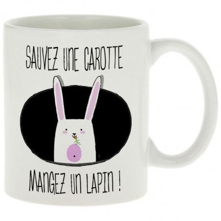 Mug "Sauvez une carotte"