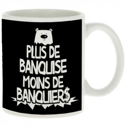 Mug blanc Plus de banquise (Gondrax,Slogans engagés,Ecologie)
