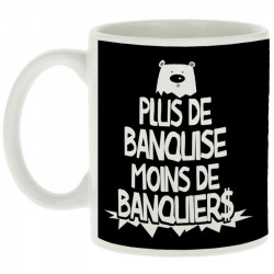 Mug blanc Plus de banquise (Gondrax,Slogans engagés,Ecologie)