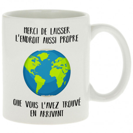 Mug "Merci de laisser...